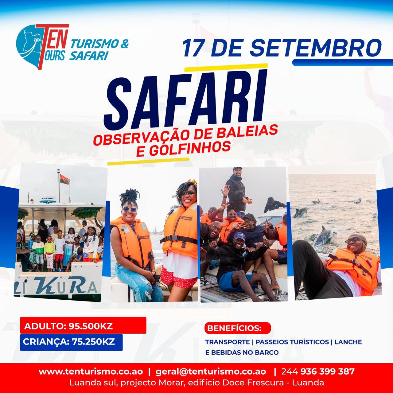 Safari Observação de Baleias e Golfinhos